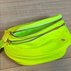 Vibrant Lime Crossbody Bag